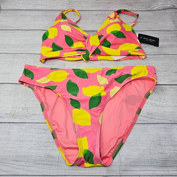 NWT Kate Spade Women's Sea Star Bikini Set Size XL - Picture 3 of 9